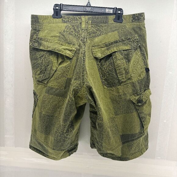 Jordan Jumpman 23 Green 286023 010 Casual Cargo Short Pants Mens Vintage Sz 36R - Picture 2 of 9